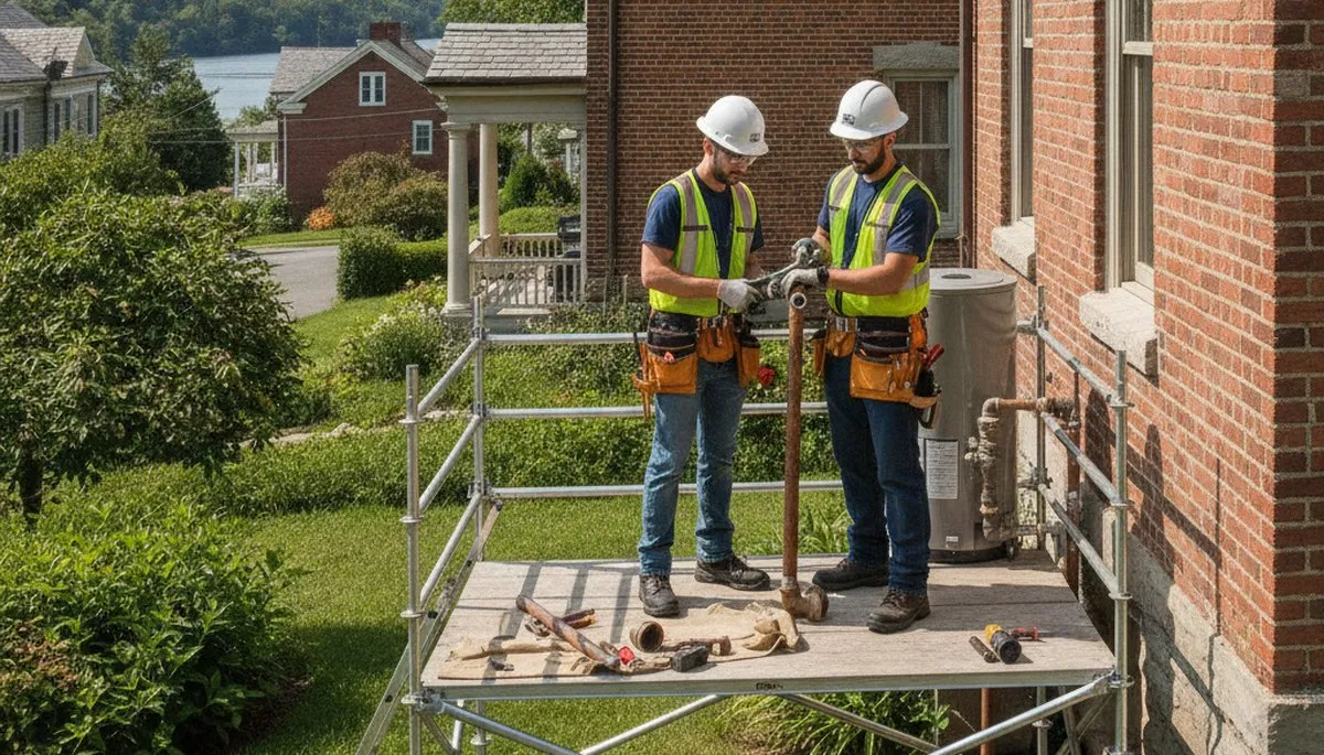 Emergency plumbing repair service in Albany, NY for residential and commercial leaks, clogs, and pipe issues