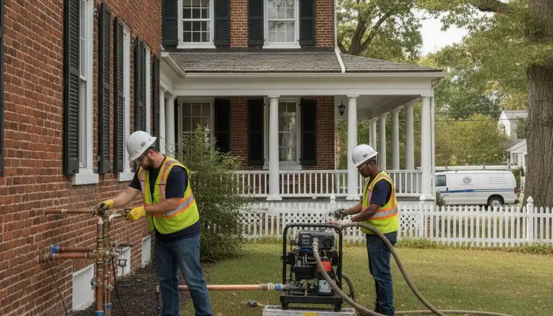 Emergency plumbing repair service in Albany, NY for residential and commercial leaks and clogs