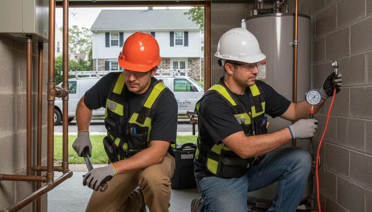 Emergency plumbing repair service in Albany, NY for residential and commercial leaks and clogs