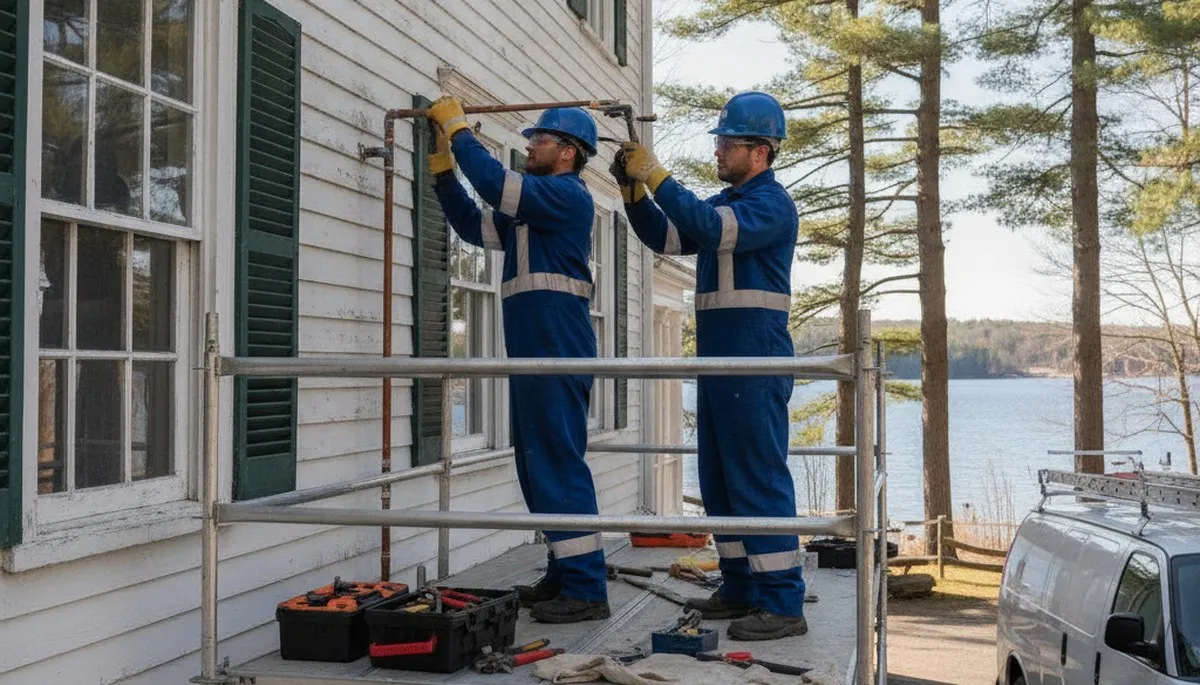 Emergency plumbing repair service in Albany, NY for burst pipes and urgent leak fixes
