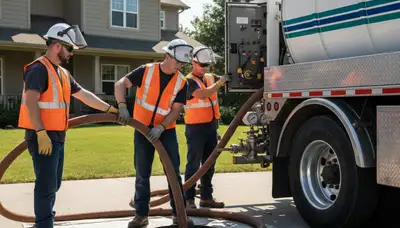 Albany, NY plumber providing septic pumping services for local homes