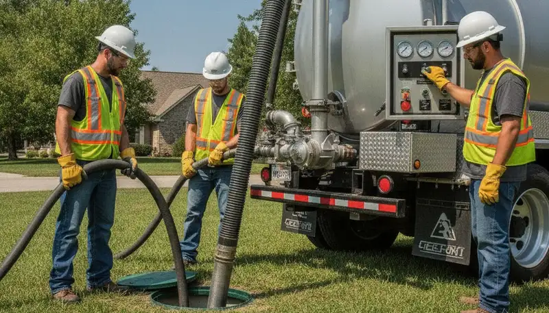 Septic pumping service for Albany, NY homes by local emergency plumbers