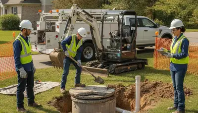 Septic repair service in Albany, NY for homes with aging systems and seasonal ground shift issues