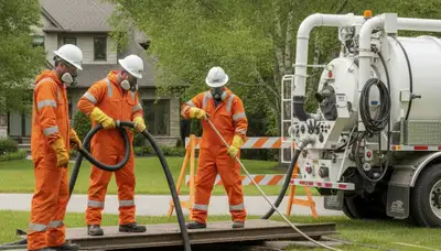 Albany, NY septic tank cleaning service for homes by On Call Plumbers