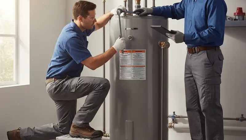Water heater repair technician serving Albany, NY for emergency hot water issues